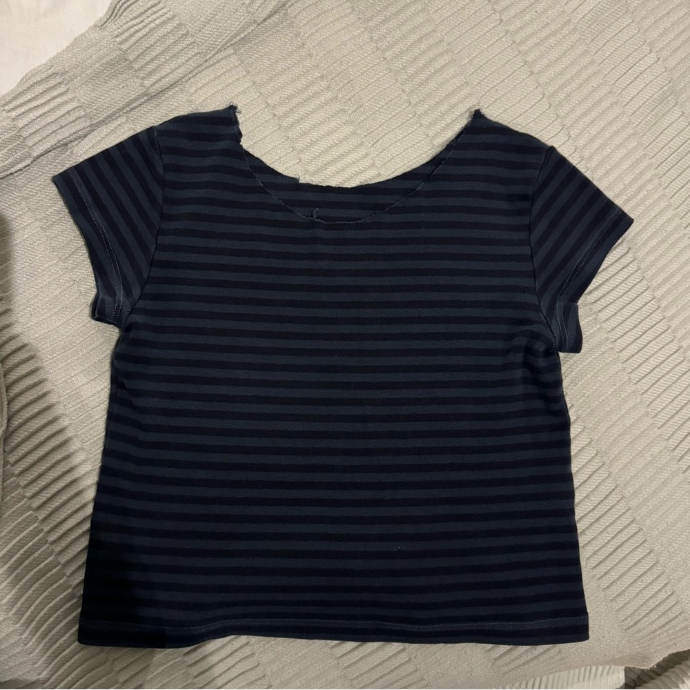 BRANDY stripped baby tee